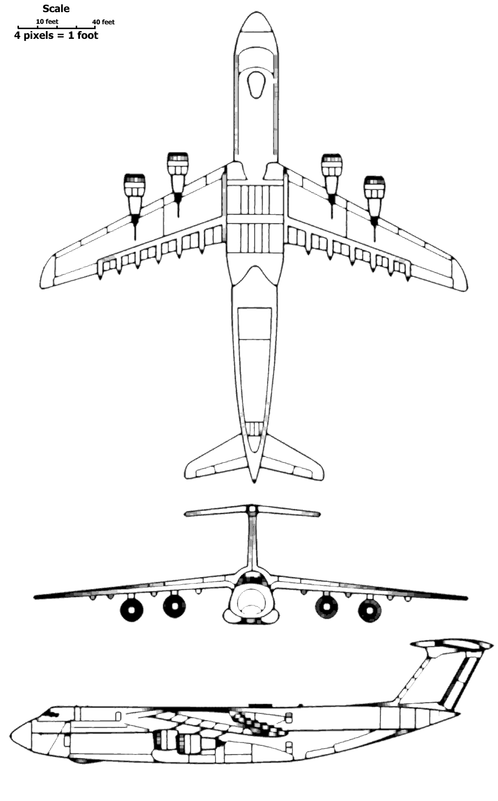 C 5a B Galaxy Military Aircraft