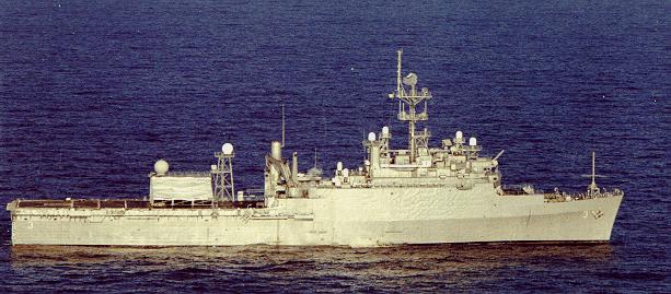 USS LA SALLE AGF-3 US Naval Ship USN Navy Photo Print 