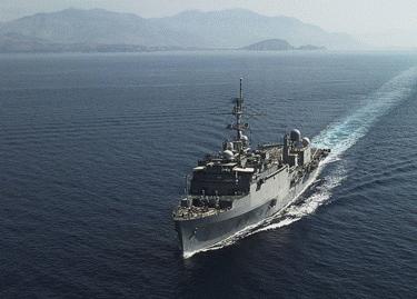 USS LA SALLE LPD 3 Decal US NAVY Military USN S01